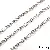 Stainless Steel Chain Heart-shaped Sunflower Starry Handmade Diy Necklace Bracelet - Stainless steel chain, flat wire embossing 3:1, wire diameter about 1.8mm, chain width about 6.5mm, long chain body 6.5x11.5mm-0.5m/pack