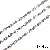 Stainless Steel Chain Heart-shaped Sunflower Starry Handmade Diy Necklace Bracelet - Stainless steel chain 4.5 rectangular embossed wire diameter about 0.8mm chain width about 4.5mm chain body 4.5x11.5mm-1 meter/pack