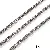 Stainless Steel Chain Heart-shaped Sunflower Starry Handmade Diy Necklace Bracelet - Stainless steel chain, 1.2 square wire double buckle, wire diameter about 1.2mm, chain width about 6mm, chain body 6x9.2mm-0.5m/pack