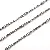 Stainless Steel Chain Heart-shaped Sunflower Starry Handmade Diy Necklace Bracelet - Stainless steel chain, 3.0 turnbuckle guaranteed, wire diameter about 1.0mm, chain width about 3.0mm, 35mm space, guaranteed 4x8mm, steel color, 1m-0.5m/pack