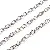 Stainless Steel Chain Heart-shaped Sunflower Starry Handmade Diy Necklace Bracelet - Stainless steel chain 1.4 thread 6x9 wire diameter about 1.4mm chain width about 6.0mm chain body 6x9mm steel color 1 meter/pack-0.5 meter/pack