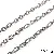 Stainless Steel Chain Heart-shaped Sunflower Starry Handmade Diy Necklace Bracelet - Stainless steel chain 1.6 long flat cross 3:1 wire diameter about 1.6mm chain width about 6.5mm long chain body 6.5x12mm short chain body-0.5m/pack