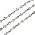 Stainless Steel Chain Heart-shaped Sunflower Starry Handmade Diy Necklace Bracelet - Stainless steel chain 5.0 pig nose + figure 8 wire diameter about 1.3mm chain width about 5mm pig nose chain body 5x8mm