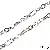 Stainless Steel Chain Heart-shaped Sunflower Starry Handmade Diy Necklace Bracelet - Stainless steel chain, twisted long buckle square wire 3:1, wire diameter about 1.5mm, chain width about 7.5mm, long chain body 8x17.5mm, short chain body-0.5m/pack