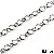 Stainless Steel Chain Heart-shaped Sunflower Starry Handmade Diy Necklace Bracelet - Stainless steel chain 8.5 square wire with stars on both sides. Wire diameter is about 1.5mm. Chain width is about 8.5mm. Long chain body 8.5x12mm. Short chain - 1 meter/pack.