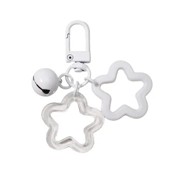 White 1 piece/pack - total length about 6.5cm,chaincharmsupply.com