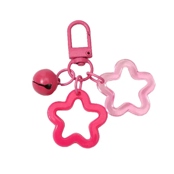 Rose red 1 piece/pack - total length about 6.5cm,chaincharmsupply.com