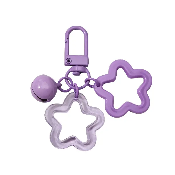 Purple 1 piece/pack - total length about 6.5cm,chaincharmsupply.com