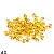 Diy Jewelry Making Materials Accessories Copper Seven-color Positioning Beads Wear - Gold-2mm, about 500 pieces/pack