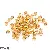 Diy Jewelry Making Materials Accessories Copper Seven-color Positioning Beads Wear - KC gold-1.5mm about 500 pieces/pack