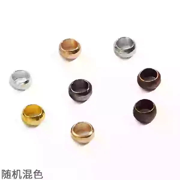 Randomly mixed colors-2mm 100 pcs/pack,chaincharmsupply.com