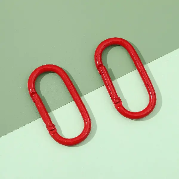 Red 2pcs/pack-25x50mm,chaincharmsupply.com