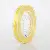 Boxed Crystal Thread With Beads, Elastic String Bracelet, Necklace, Rope, - [Yellow] Line width is about 0.8mm, thickness is about 0.3mm, about 40 meters - 1 roll