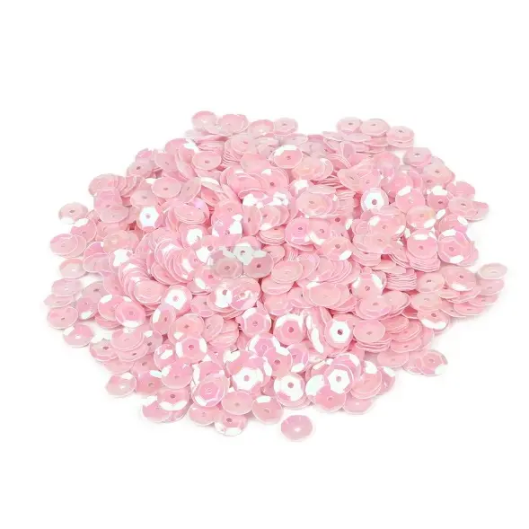 Color plated sequins pink-500g/pack,chaincharmsupply.com