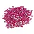 6mm Color-plated Sequin Nest Piece Handmade Diy Decoration Material Clothing - Color plated sequins rose red-6mm 20g/pack about 1200 pieces