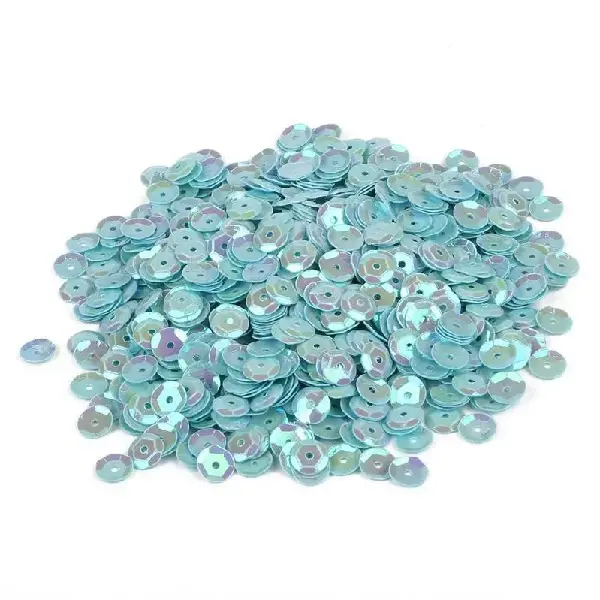 Color plated sequins lake blue-500g/pack,chaincharmsupply.com