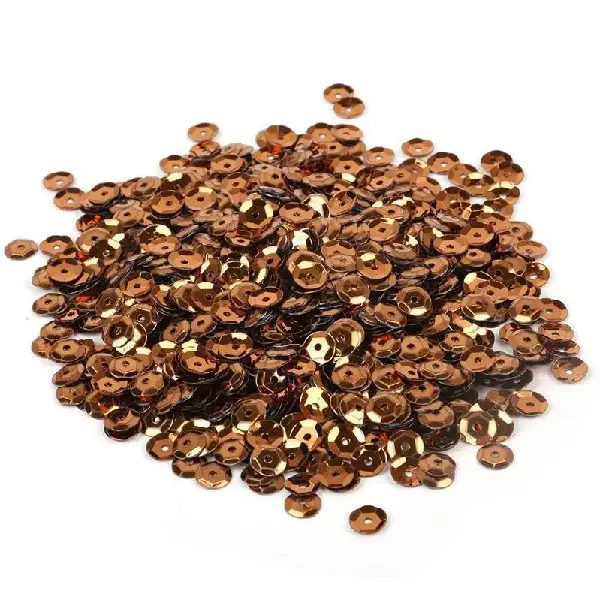 Silver base sequins bronze-500g/pack,chaincharmsupply.com