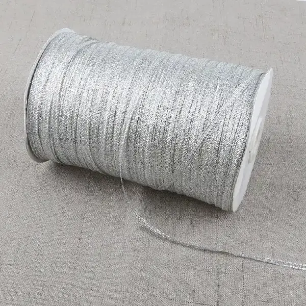 4mm silver 20 yards/pack,chaincharmsupply.com