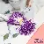 Chiffon Flower Stamens Handmade Diy Antique Hairpin Simulation Material Match - Dark purple - length about 55mm, about 120-150 pieces/pack