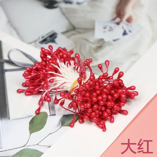 Big red - length about 55mm, about 120-150 pieces/pack,chaincharmsupply.com