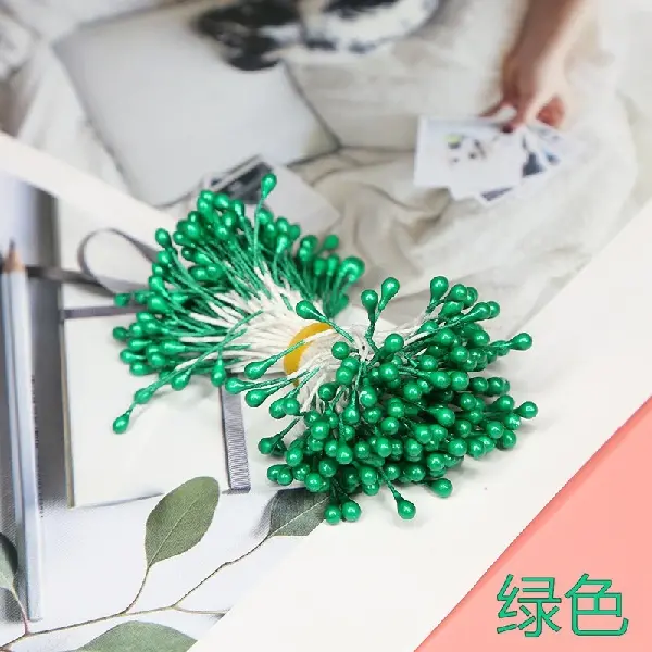Green - length about 55mm, about 120-150 pieces/pack,chaincharmsupply.com