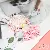 Chiffon Flower Stamens Handmade Diy Antique Hairpin Simulation Material Match - Light pink - length about 55mm, about 120-150 pieces/pack