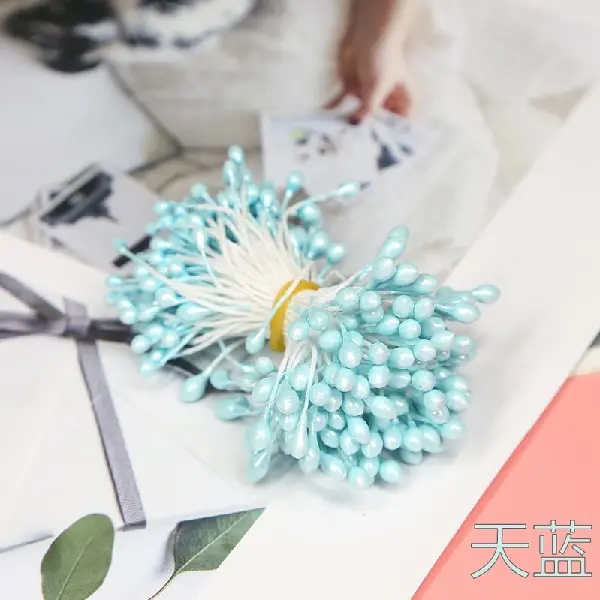 Sky blue - length about 55mm, about 120-150 pieces/pack,chaincharmsupply.com
