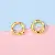 Spring Open Ring Key Wholesale Keychain Bag Charm Diy Creative - Gold 20mm 5pcs/pack