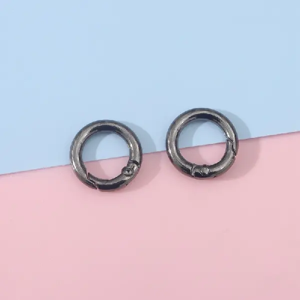 Gun black 20mm 5 pcs/pack,chaincharmsupply.com