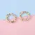 Spring Open Ring Key Wholesale Keychain Bag Charm Diy Creative - KC Gold 25mm 5pcs/pack