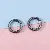 Spring Open Ring Key Wholesale Keychain Bag Charm Diy Creative - Gun black 25mm 5 pcs/pack