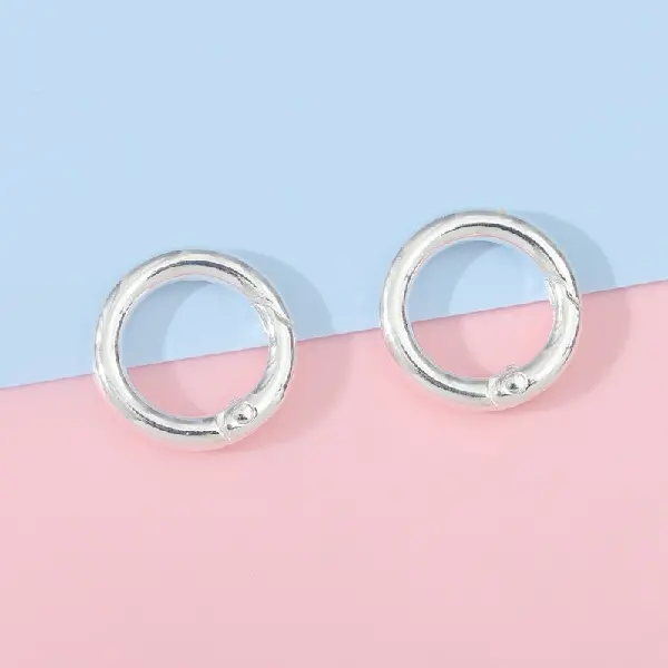 Silver 25mm 5pcs/pack,chaincharmsupply.com