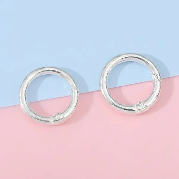 Silver 28mm 5pcs/pack,chaincharmsupply.com