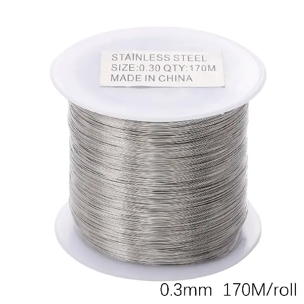 Thickness 0.3mm 170m/roll-steel color,chaincharmsupply.com