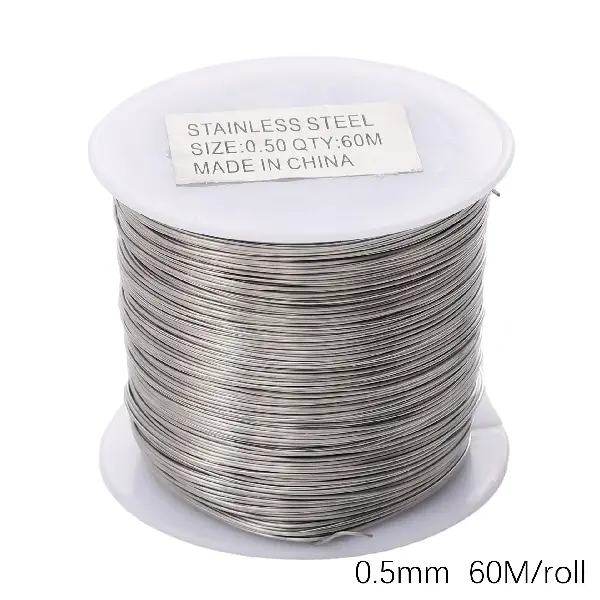Thickness 0.5mm 60 meters/roll-steel color,chaincharmsupply.com