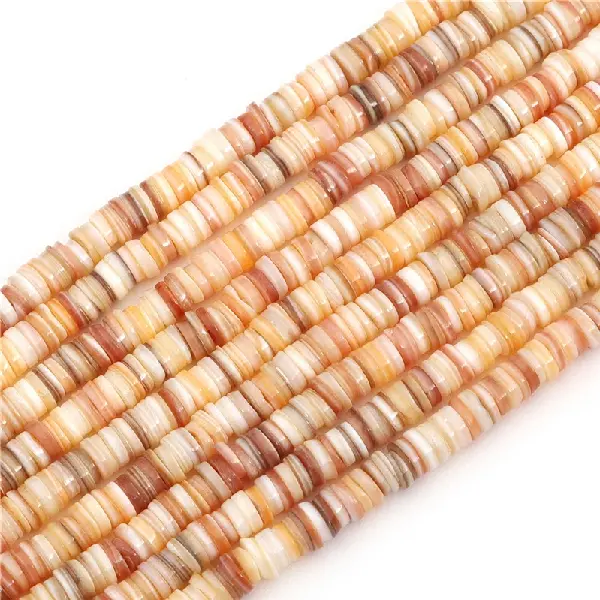 Original color - diameter 6mm, hole diameter 1mm, 38cm/strip, about 180-190 pieces,chaincharmsupply.com