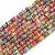 6-8mm Natural Shell Bracelet Beads Spacer Disc Necklace Keychain Marine - Light mixed color - diameter 6mm, hole diameter 1mm, 38cm/strip, about 180-190 pieces