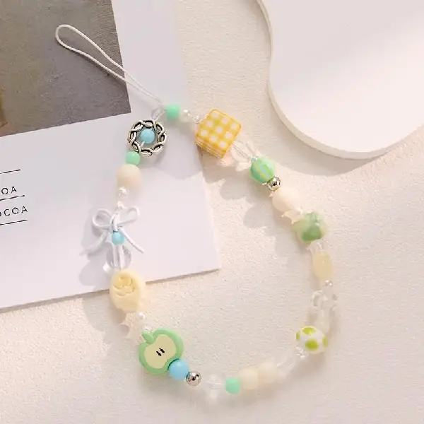 Apple Bowknot,chaincharmsupply.com