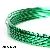 Wholesale 1mm-2.5mm Oxidized Color Aluminum Wire Diy Handmade Material Soft - Dark green-2.5mm 3 meters/tie