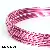 Wholesale 1mm-2.5mm Oxidized Color Aluminum Wire Diy Handmade Material Soft - Rose red-2.5mm 3 meters/tie