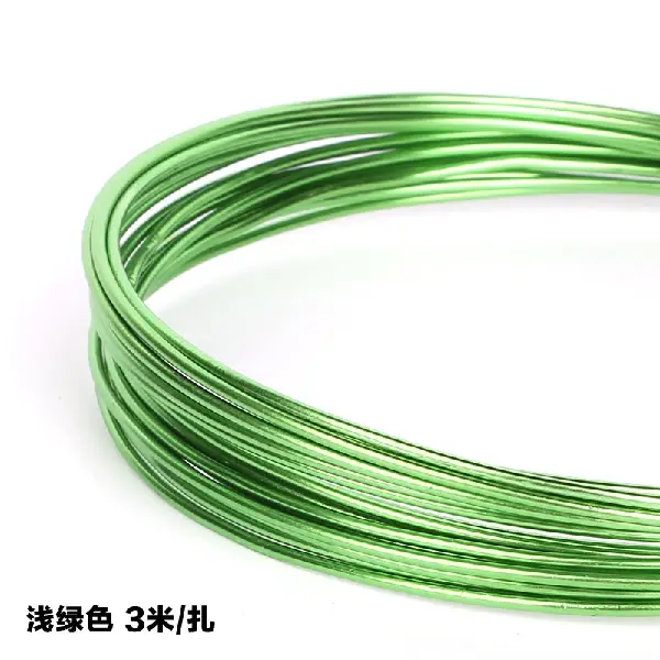 Light green-1mm 10 meters/tie,chaincharmsupply.com