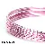 Wholesale 1mm-2.5mm Oxidized Color Aluminum Wire Diy Handmade Material Soft - Pink-1mm 10 meters/tie