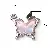Alloy Three-dimensional Butterfly Moon Pearl Bow Charm Handmade Diy Homemade - 1# Big and small butterflies-white K 1 piece/pack