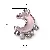Alloy Three-dimensional Butterfly Moon Pearl Bow Charm Handmade Diy Homemade - 5# Moon Pearl-White K 1 piece/pack