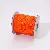 Large Package Of Korean Wax Wire Rope Hand Leather 0.5-2.5mm - Orange 150 meters/pack - about 1.0mm