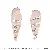 Diy Natural Shell Conch Charm Electroplating Material Handmade Earrings Wind - Style 11 Conch-natural color 2 pcs/pack