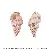 Diy Natural Shell Conch Charm Electroplating Material Handmade Earrings Wind - Style 12 Conch-natural color 2 pcs/pack
