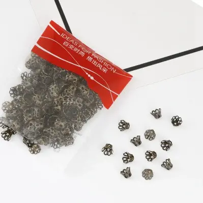 Tori 5*6MM antique bronze color 200 pieces/pack,chaincharmsupply.com