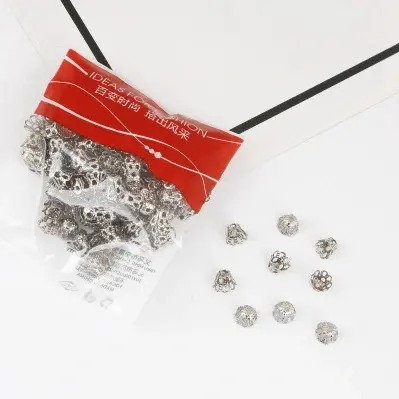 Tori 5*6MM white K color 200 pieces/pack,chaincharmsupply.com