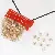 Wholesale DIY Tori Flower Hat Accessories for Retailers' Success - Tori 5*6MM KC gold 200 pieces/pack